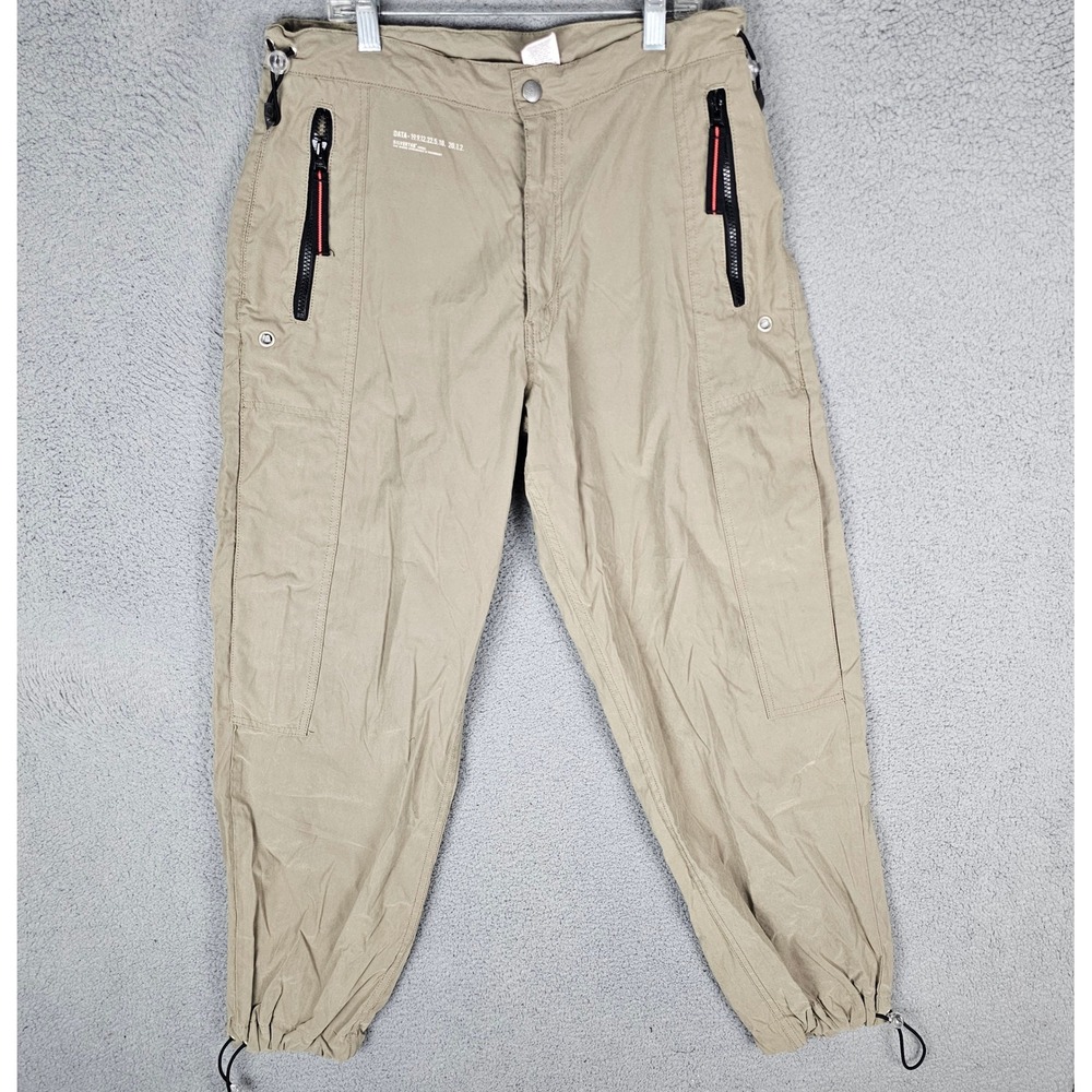 Levis Cargo Pants Mens 32 Khaki SilverTab Data Utility Gorpcore Trousers Y2K